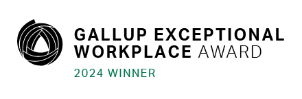 Gallup Exceptional Workplace award